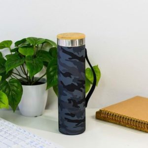 Bình giữ nhiệt Elemental Iconic 590ml nắp gỗ - Camo - Ảnh 6