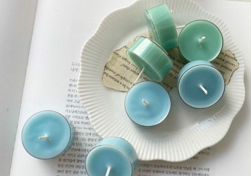 Loại nến tealight biển thích hợp để trang trí phòng tắm